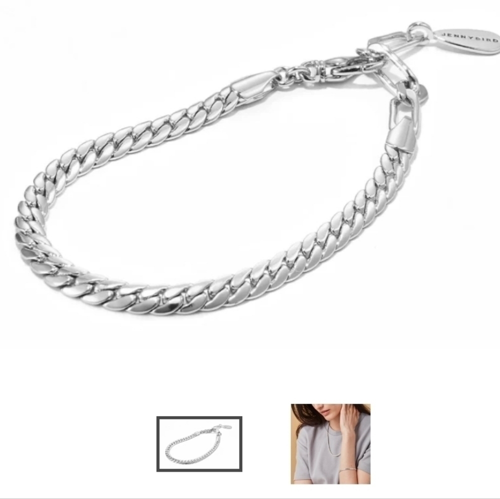New Jenny Bird SILVER WALLACE BRACELET